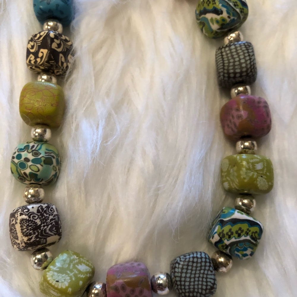 Clay Beaded Necklace